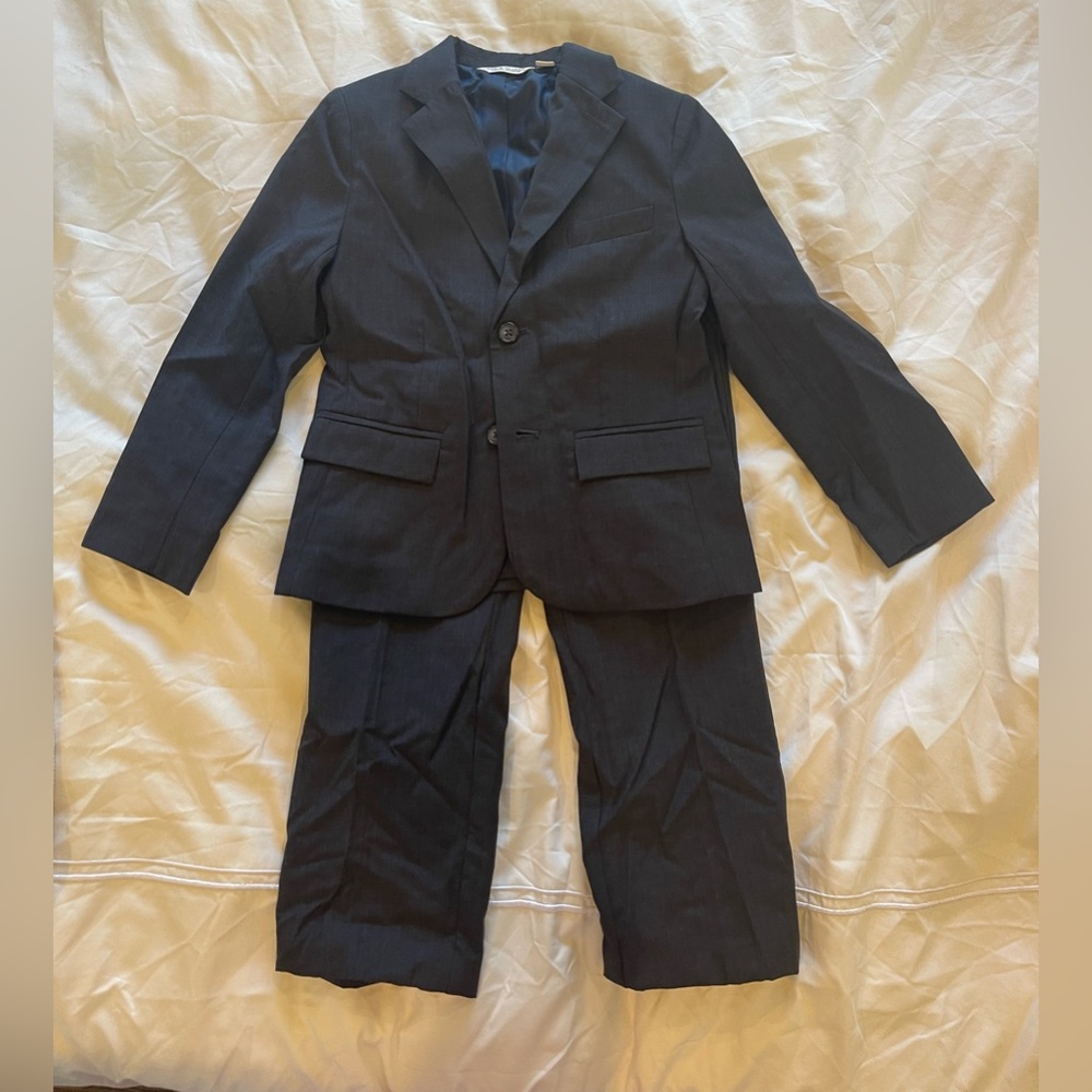 Janie and Jack boys blue suit